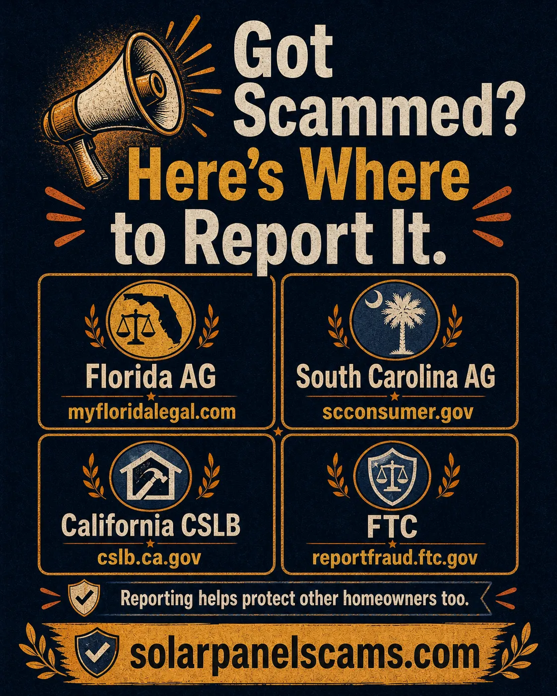How to Report Solar Panel Scams: Agency Filing Guide